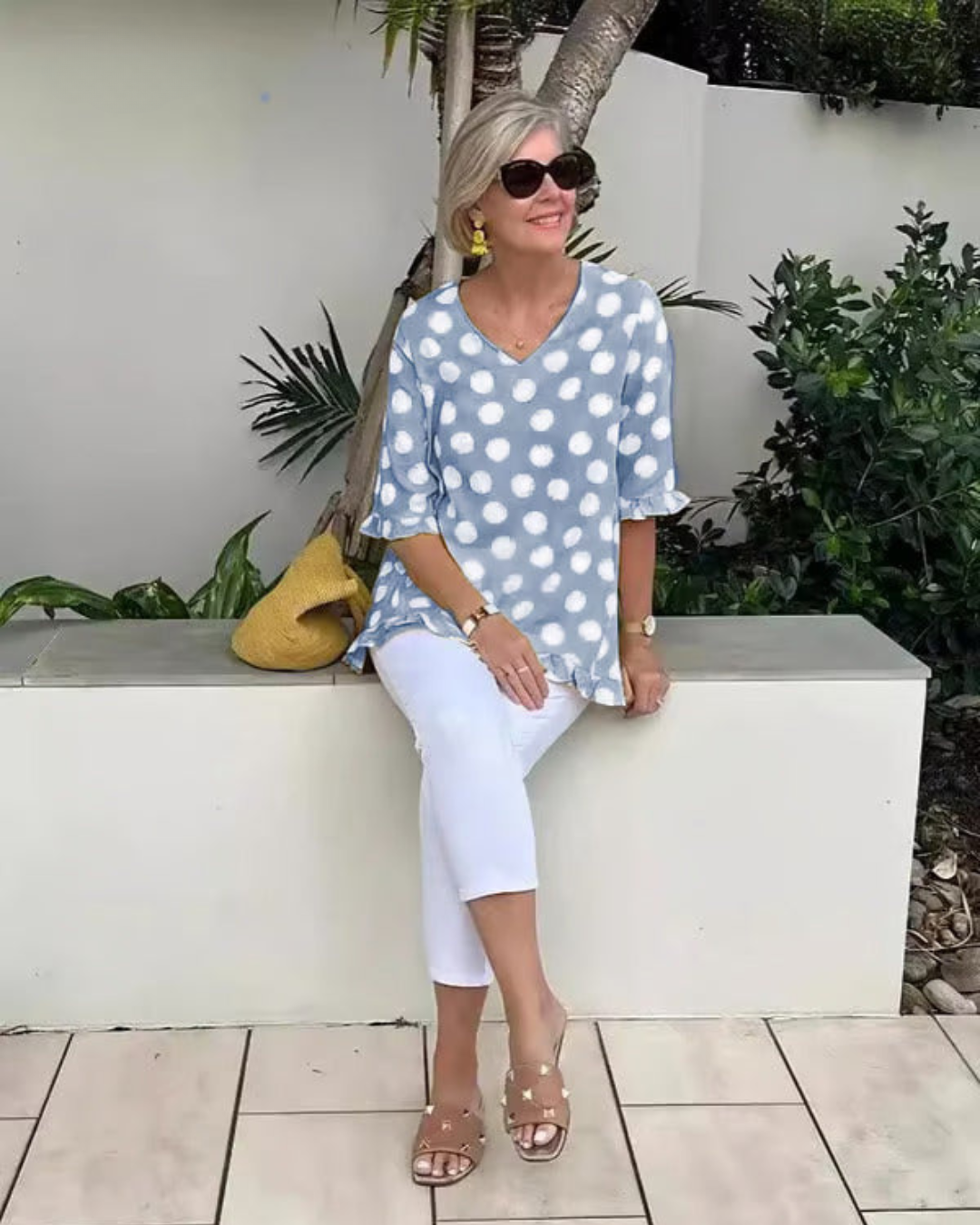 Ruby™ Polka Dot Blouse