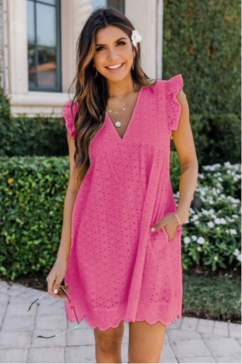 Zoe™ V-Neck Dress