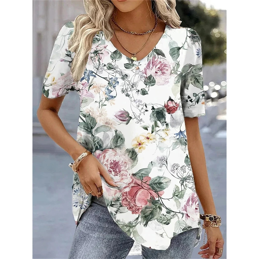 Ayla Flower Shirt