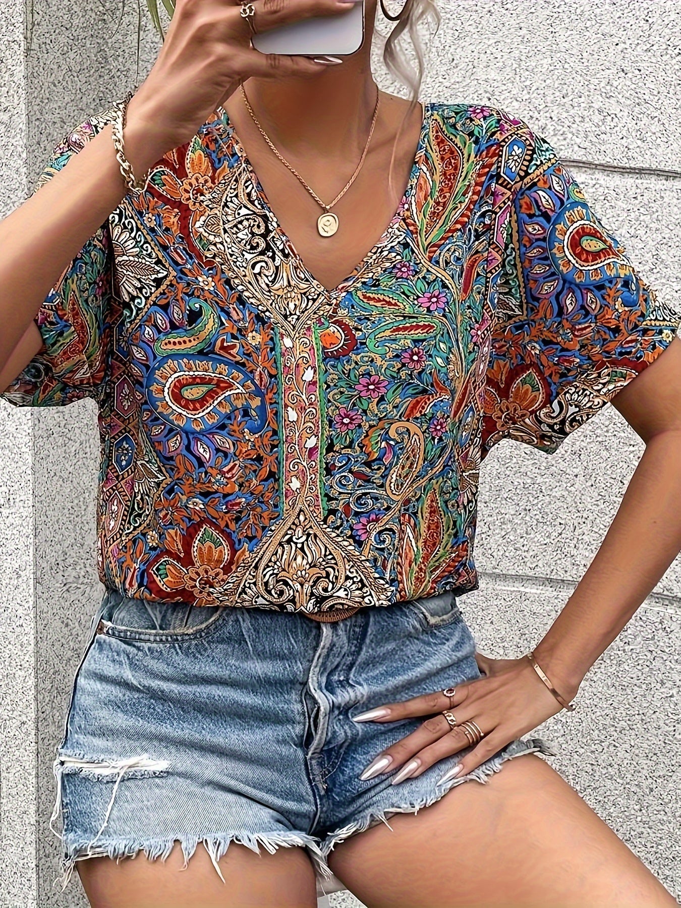 Riley™ Colourful Top